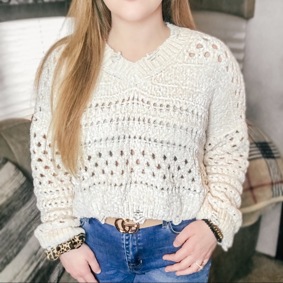 Coming Together Chenille Sweater - Picture 4 of 4